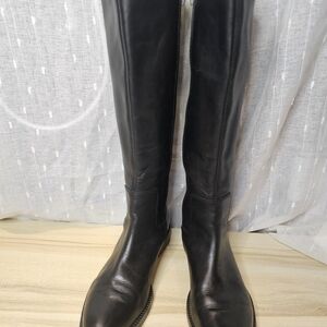 Franco Sarto Black Heeled Boots